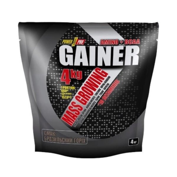 Power Pro Gainer — 4000 г Бразильський горіх