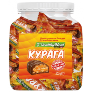 Power Pro Батончики Курага з арахісом в глазурі — 255г