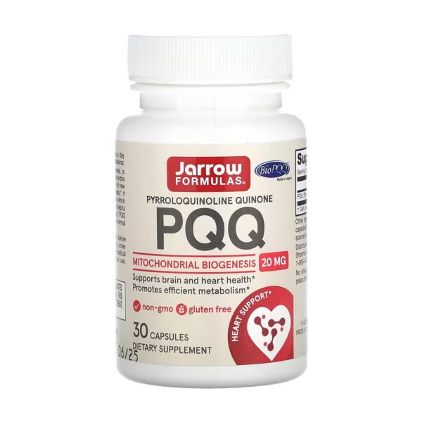 Jarrow Formulas PQQ 20 мг — 30 капсул