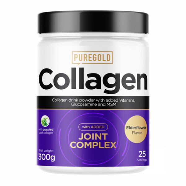Pure Gold Колаген Joint Complex — 300 г з ароматом бузини