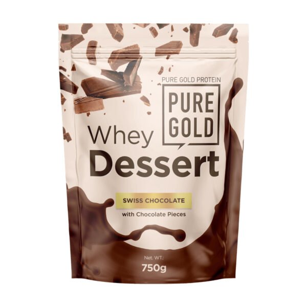 Pure Gold Whey Dessert — 750 г Швейцарський шоколад