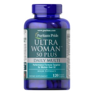 Puritans Pride Ultra Woman™ 50 Plus Multi-Vitamin — 120 капсул