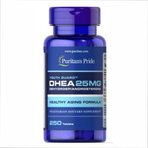 Puritans Pride DHEA 25мг — 250 таблеток