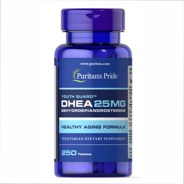 Puritans Pride DHEA 25мг — 250 таблеток