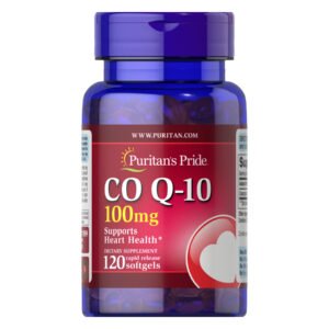 Puritans Pride Q-SORB™ Коензим Q-10 100мг - 120 капсул