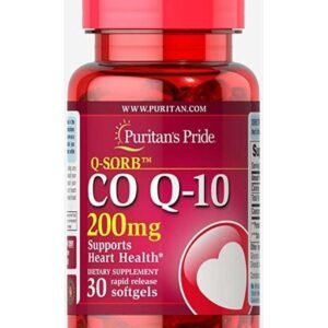 Puritans Pride Q-SORB™ Co Q-10 200 мг - 30 капсул