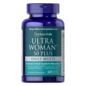 Puritans Pride Ultra Woman™ 50 Plus Multi-Vitamin — 60 капсул