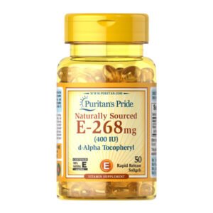 Puritans Pride Вітамін E 268 мг 400 МО - 50 капсул