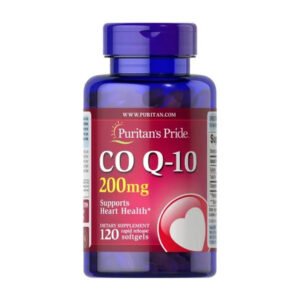 Puritans Pride Q-Sorb Co Q-10 200 мг — 120 капсул