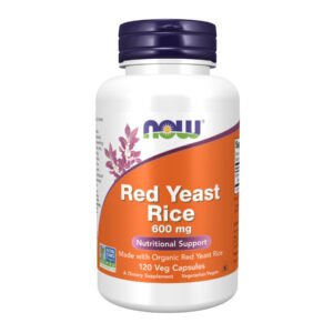 Now Foods Червоний рис — 120 рослинних капсул