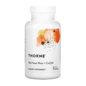 Thorne Червоний рис + CoQ10 — 120 капсул