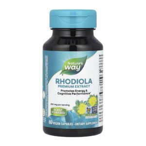 Nature's Way Родіола рожева — 60 рослинних капсул