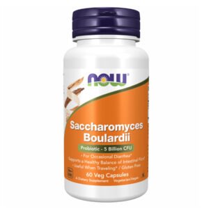 Now Foods Saccharomyces Boulardii — 60 рослинних капсул