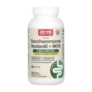 Jarrow Formulas Saccharomyces Boulardii + MOS — 90 капсул