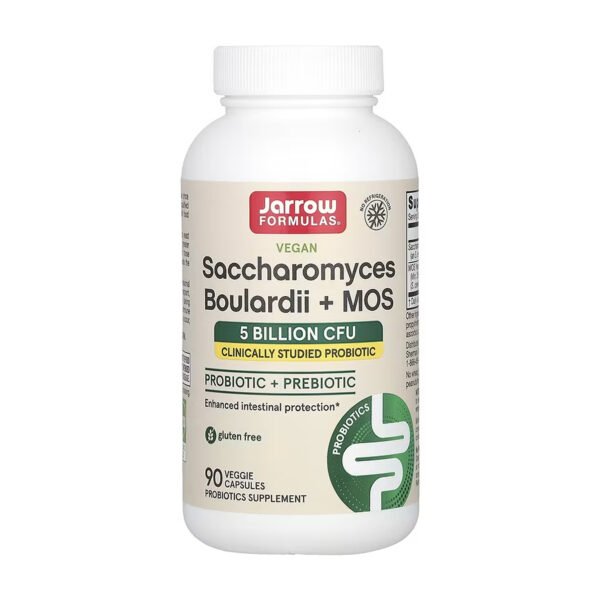 Jarrow Formulas Saccharomyces Boulardii + MOS — 90 капсул