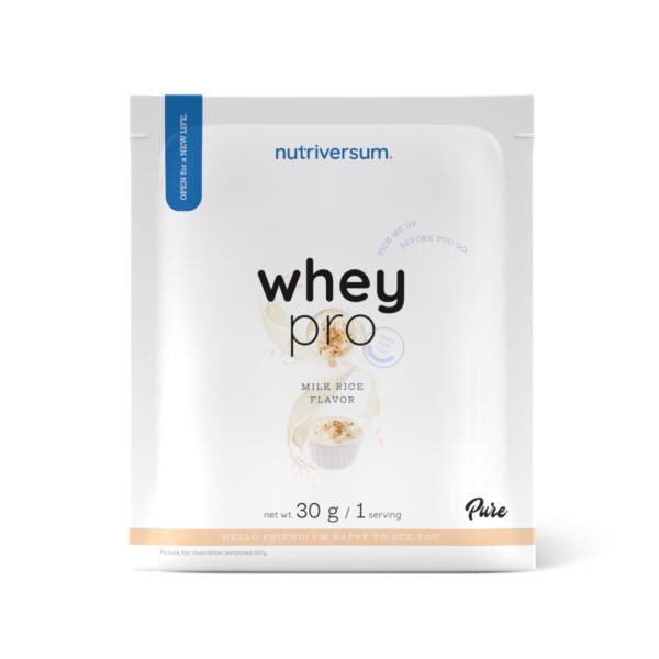 Nutriversum Whey Pro — 30 г молочного рису