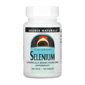 Source Naturals Селен без дріжджів — 120 таблеток