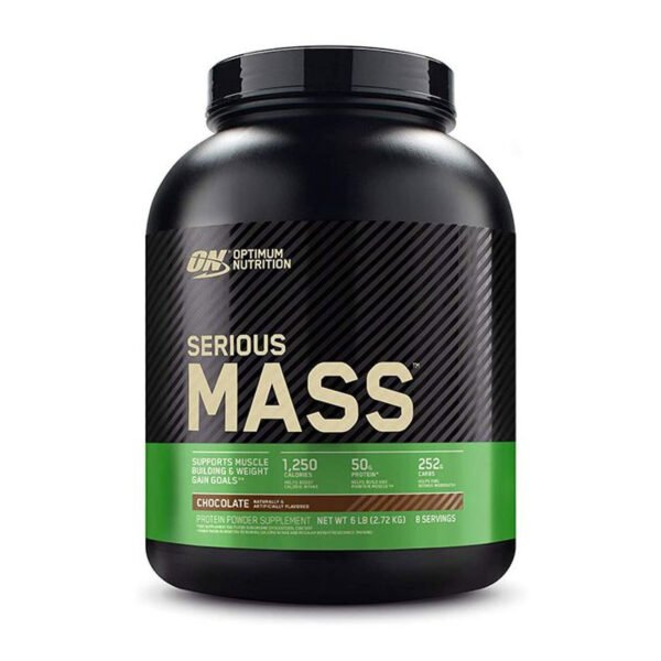 Optimum Nutrition Serious Mass — 2720 г шоколад