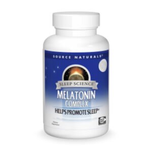 Source Naturals Melatonin Complex — 100 пастилок апельсинових