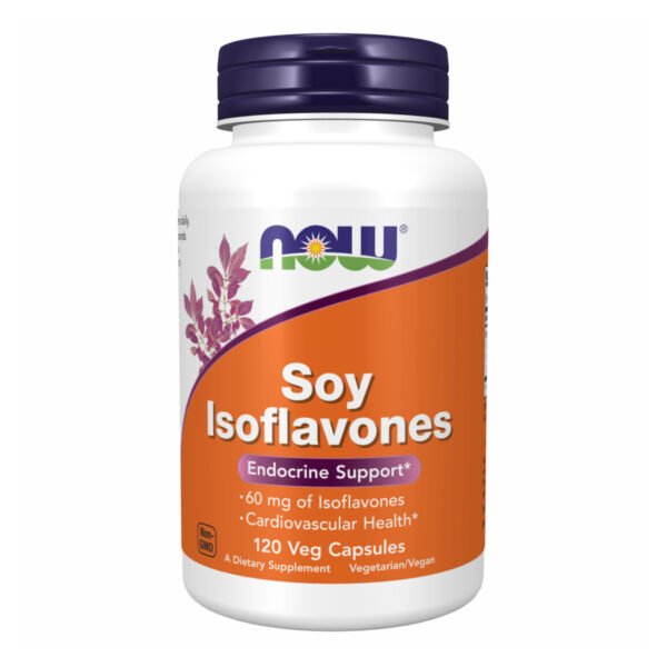 Now Foods Соєві ізофлавони 150 мг - 120 рослинних капсул
