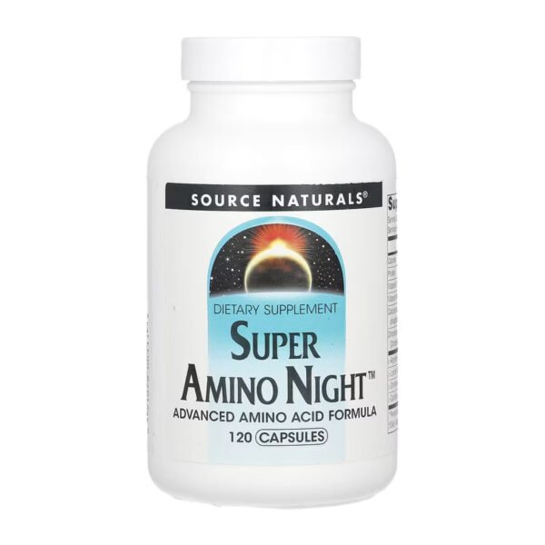 Source Naturals Super Amino Night™ — 120 капсул