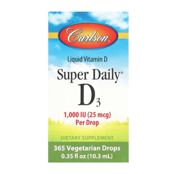 Carlson Laboratories Super Daily D3 1000IU - 10.3 мл
