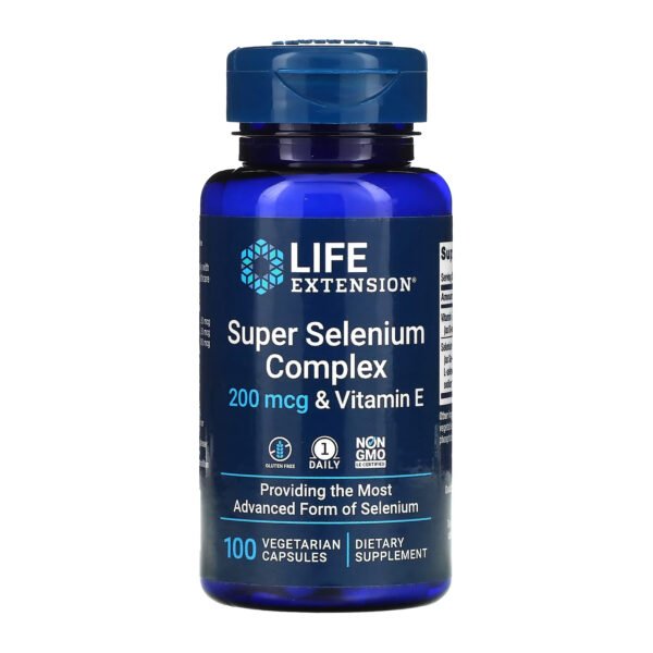Life Extension Super Selenium Complex — 100 рослинних капсул