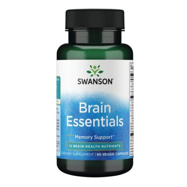Swanson Brain Essentials — 60 рослинних капсул