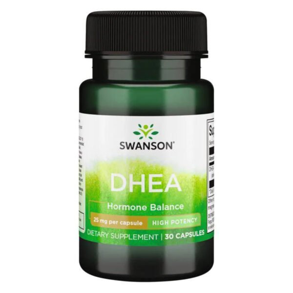 Swanson DHEA 25 мг — 30 капсул