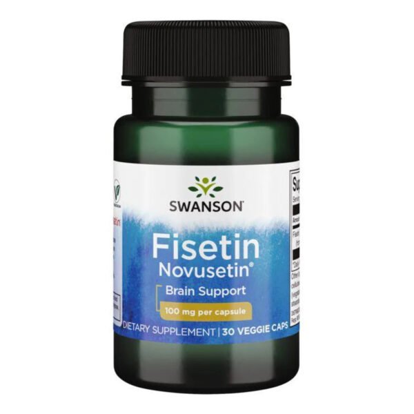 Swanson Fisetin Novusetin 100 мг — 30 капсул