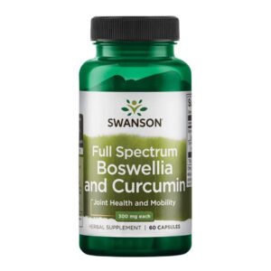 Swanson Full Spect Boswellia та Куркума — 60 капсул