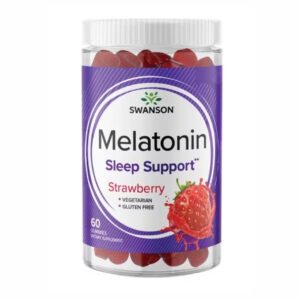 Swanson Melatonin Sleep Support — 60 жувальних цукерок