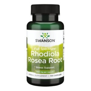 Swanson Родіола Рожева 400мг - 100 капсул