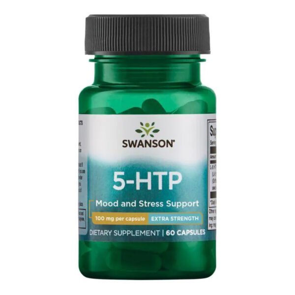 Swanson Ultra 5-HTP 100 мг — 60 капсул