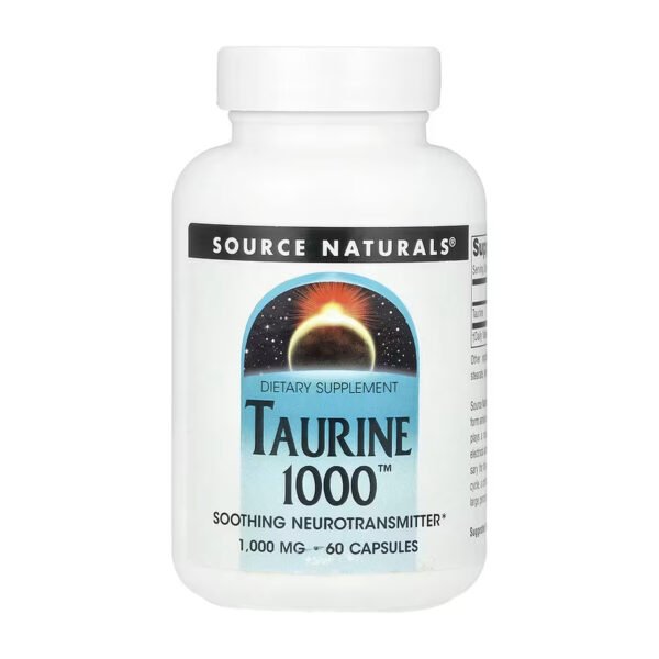Source Naturals Taurine 1000™ — 60 капсул