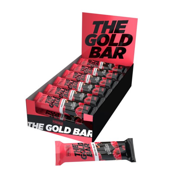Pure Gold Батончик - 18x45г Хрусткий Шоколадно-Малиновий