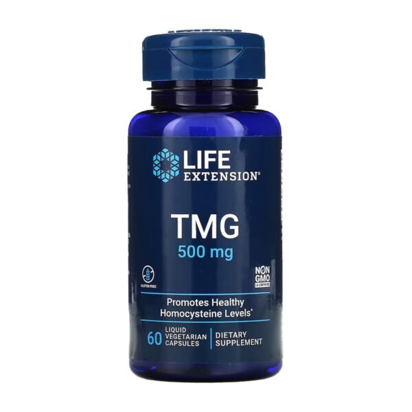 Life Extension TMG 500 мг — 60 рослинних капсул