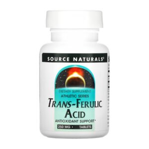 Source Naturals Транс-Ферулова Кислота 250мг - 30 таблеток