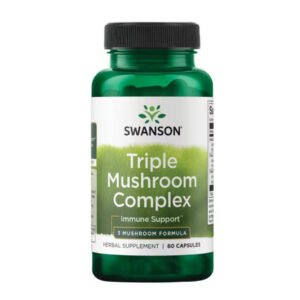 Swanson Triple Mushroom Complex — 60 капсул