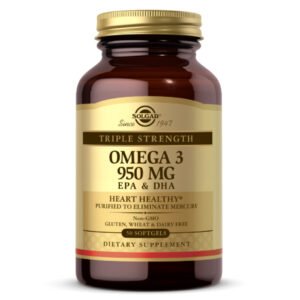 Solgar Triple Strength Omega-3 950 мг — 50 капсул