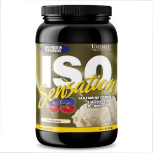Ultimate Nutrition ISO Sensation — 910 г ванільний боб