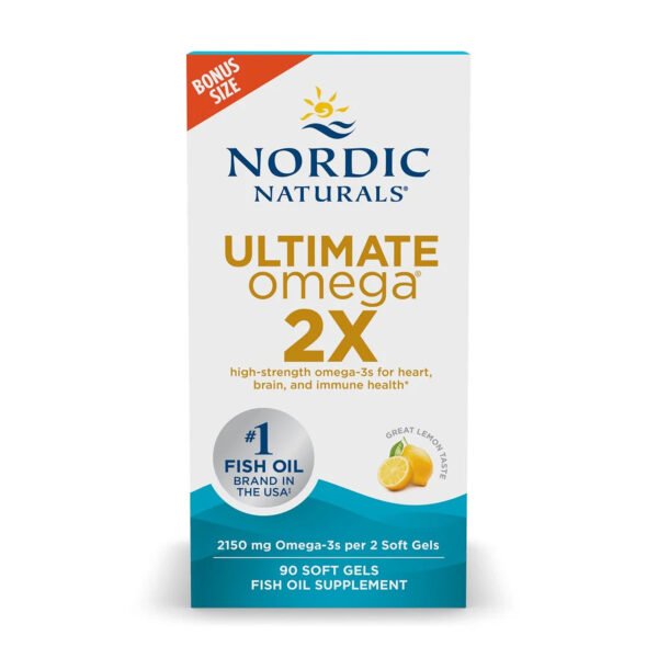Nordic Naturals Ultimate Omega 2X — 90 капсул