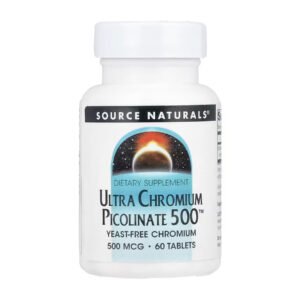 Source Naturals Хром Піколінат 500™ - 60 таблеток