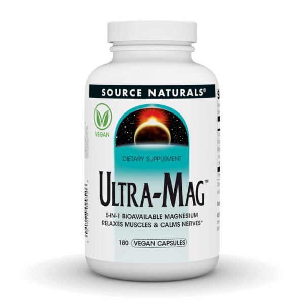Source Naturals Ultra-Mag — 180 рослинних капсул