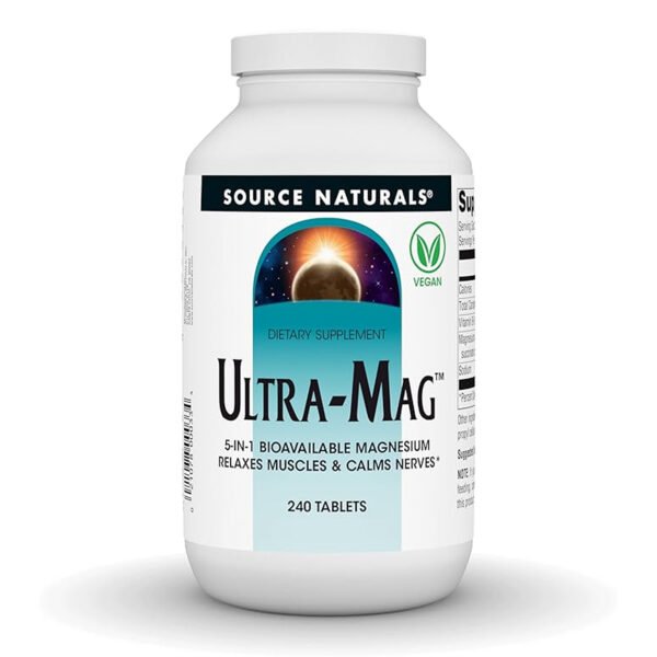 Source Naturals Ultra-Mag Магнієвий Комплекс — 240 таблеток