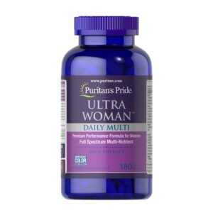 Puritans Pride Ultra Woman™ Щоденний Мультивітамін з Цинком — 180 капсул