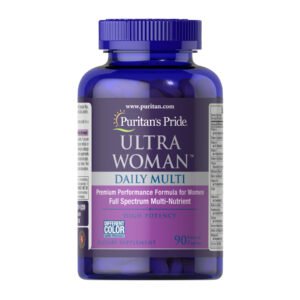 Puritans Pride Ultra Woman™ Daily Multi Timed Release with Zinc — 90 капсул