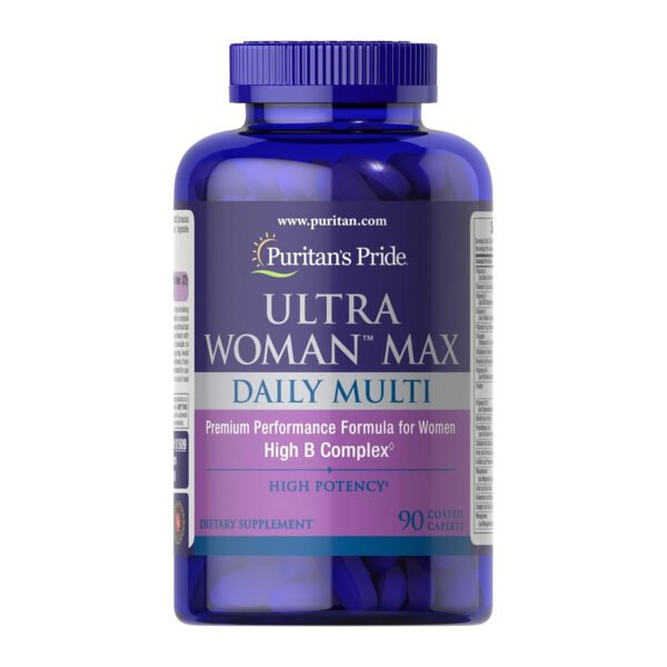 Puritans Pride Ultra Woman™ Max Daily Multi Вітаміни - 90 капсул