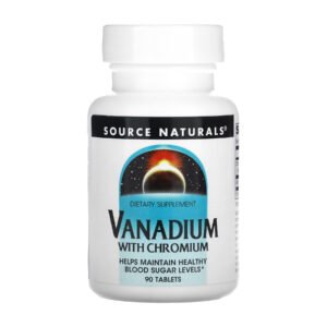 Source Naturals Ванадій з Хромом — 90 таблеток