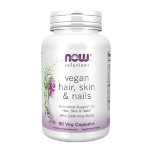 Now Foods Vegan Hair, Skin & Nails — 90 рослинних капсул